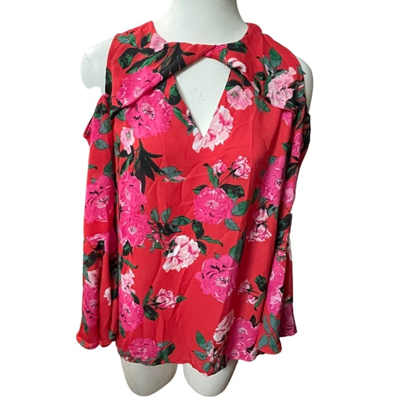 Belle Sky LS Blouse Size Medium - Picture 1 of 12